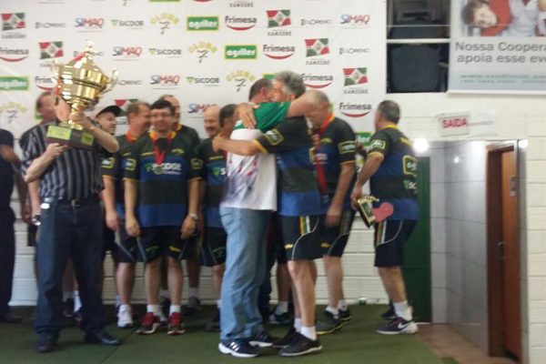 Clube 7 campeão Taça de Ouro de Bolão 23 em 31/07/2016